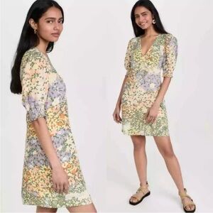 RAILS Roma Mini Dress in Gardenia Medium Floral Summer Dress